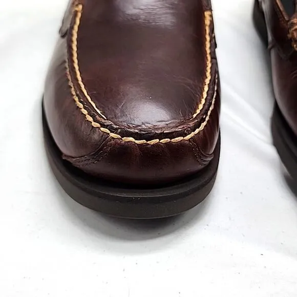 TIMBERLAND●MENS 11.5●{29565} AE CUP BROWN LEATHER LOAFER SLIP-ON NWSW ☆NICE☆
