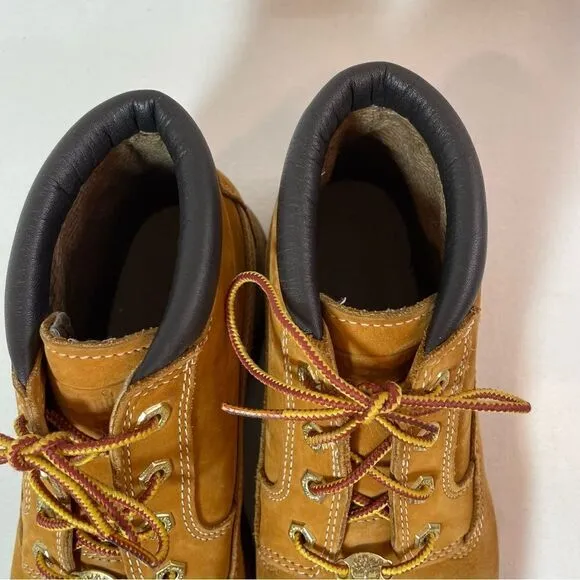 Timberland Nellie Chukka leather ankle boots in wheat beige women’s 9