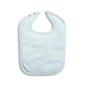 Tiny Twig  Bib Cool Blue Stripes