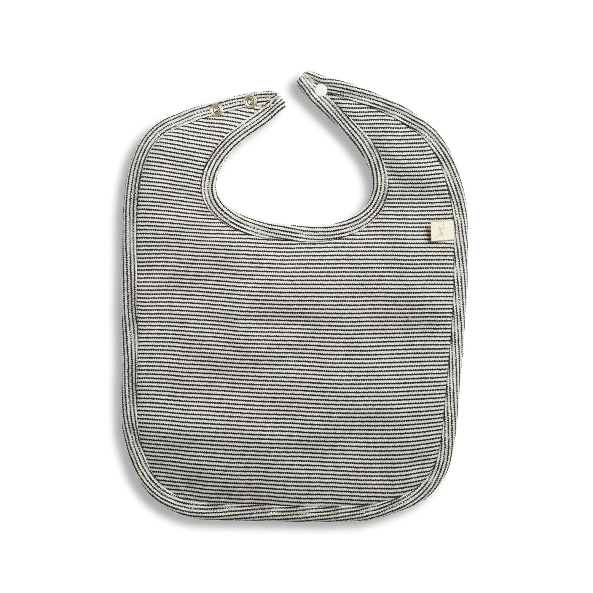Tiny Twig Bib Graphite Stripes