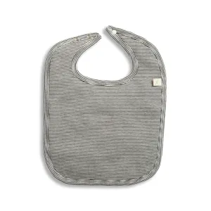 Tiny Twig Bib Graphite Stripes