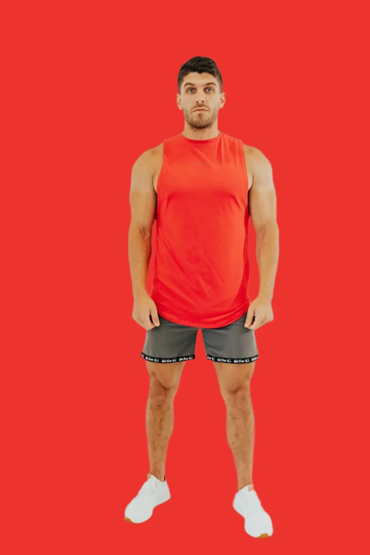 Total War Battle Sleeveless - Candy Apple Red