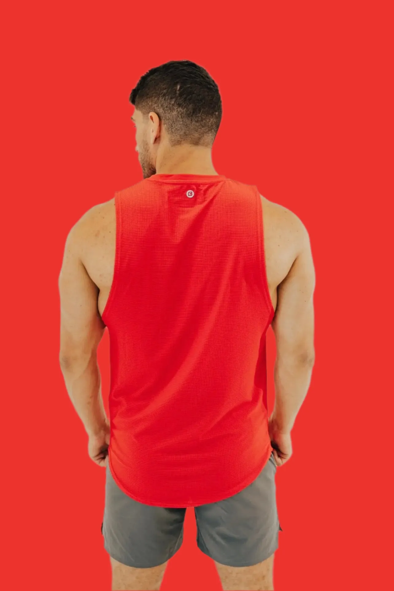 Total War Battle Sleeveless - Candy Apple Red