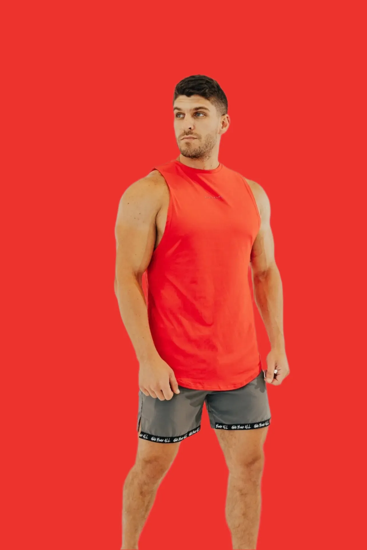 Total War Battle Sleeveless - Candy Apple Red