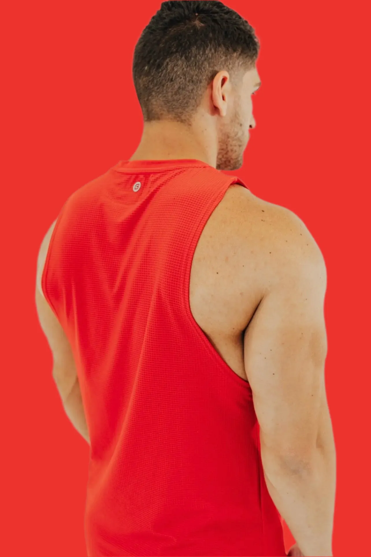 Total War Battle Sleeveless - Candy Apple Red