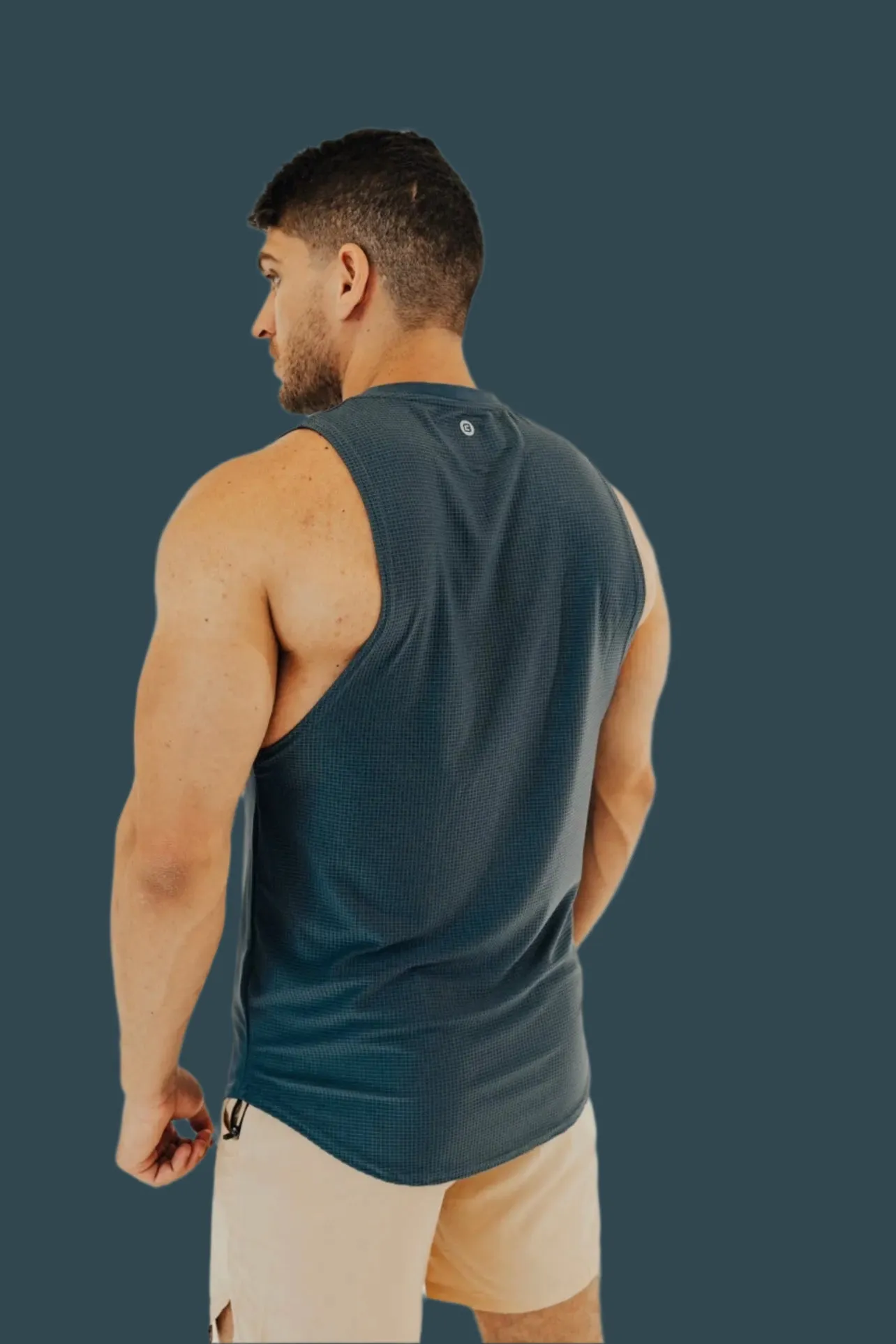 Total War Battle Sleeveless - Deep Blue