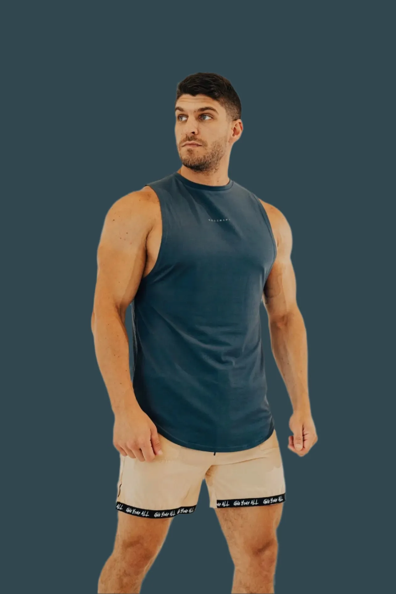 Total War Battle Sleeveless - Deep Blue