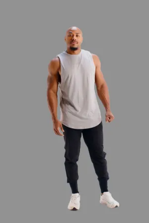 Total War Battle Sleeveless - Ghost Grey
