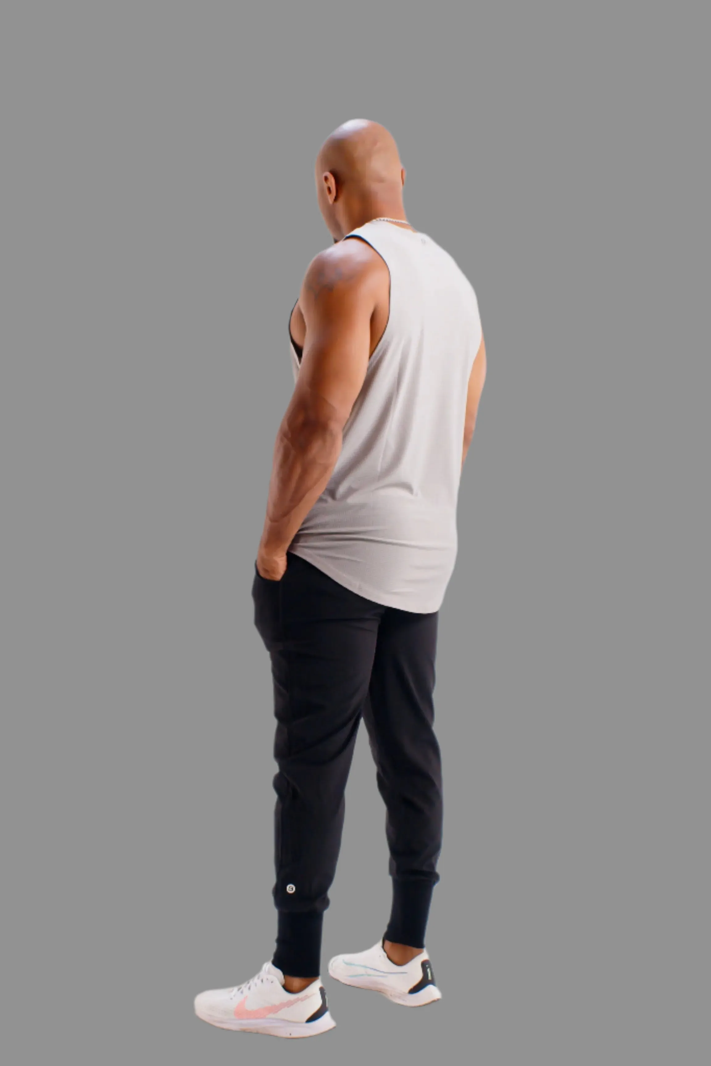 Total War Battle Sleeveless - Ghost Grey