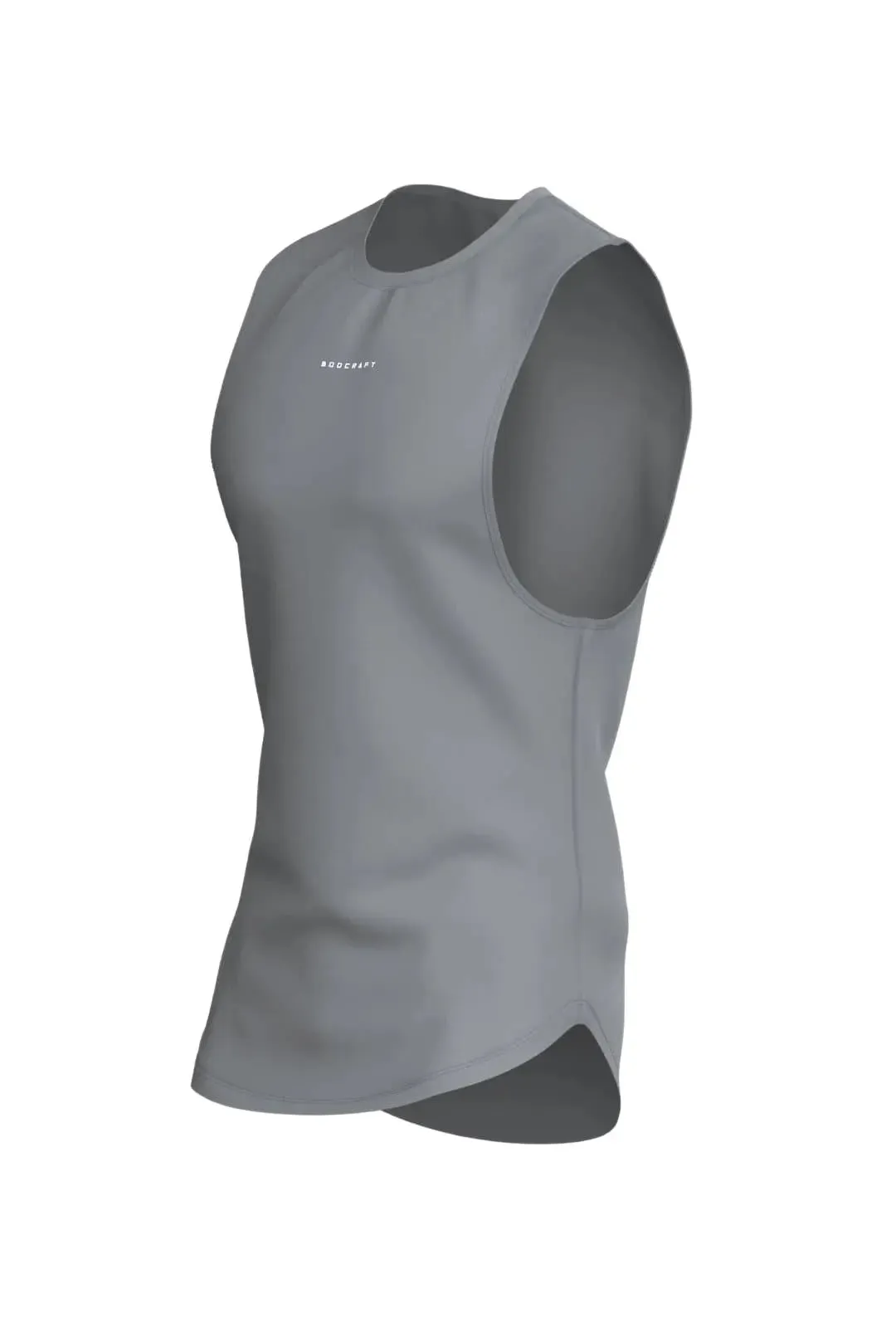 Total War Battle Sleeveless - Ghost Grey