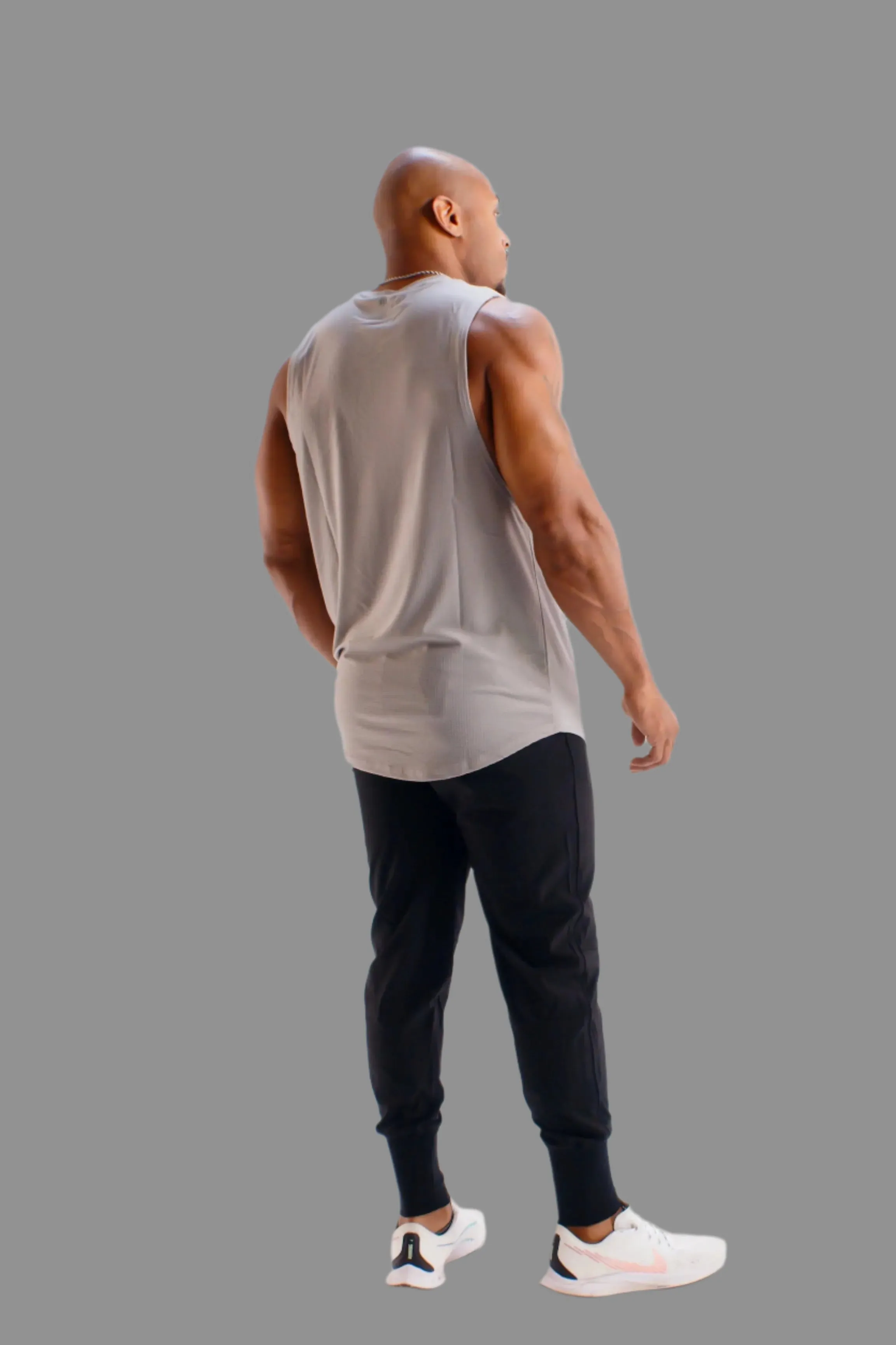 Total War Battle Sleeveless - Ghost Grey