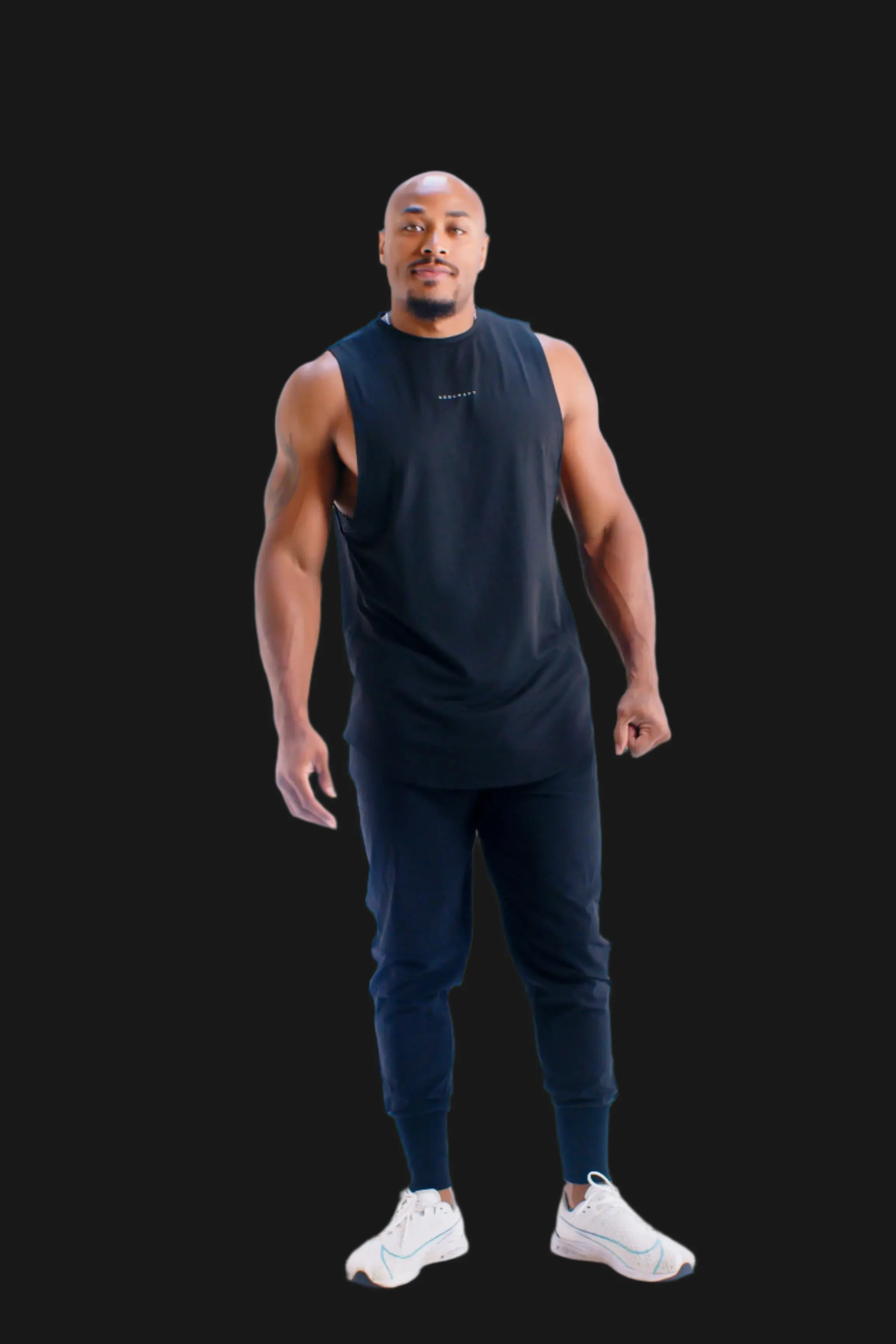 Total War Battle Sleeveless - Midnight Black