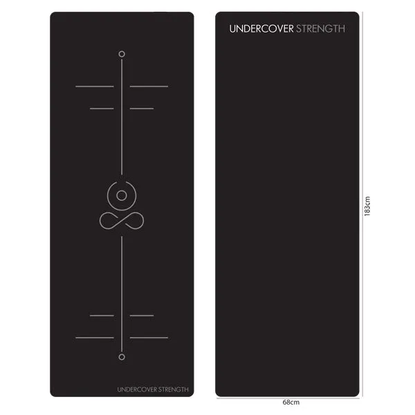 TPE Yoga Mat - Black