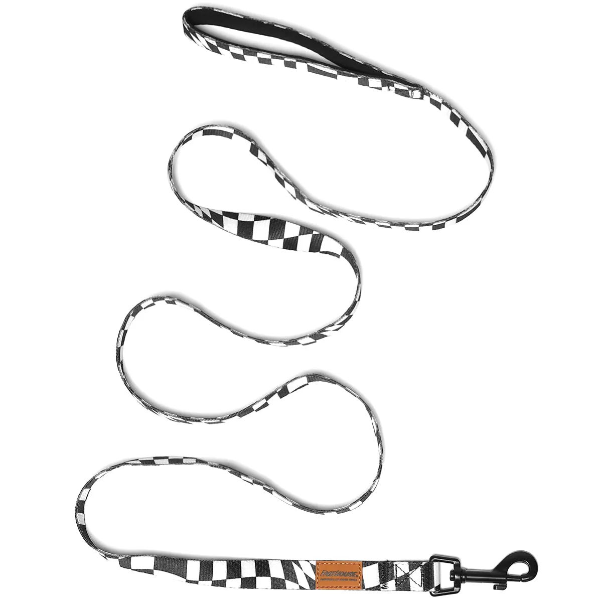 Trip Dog Leash - Black/White