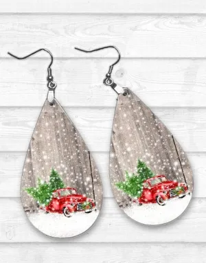Truck Small Drop Earrings