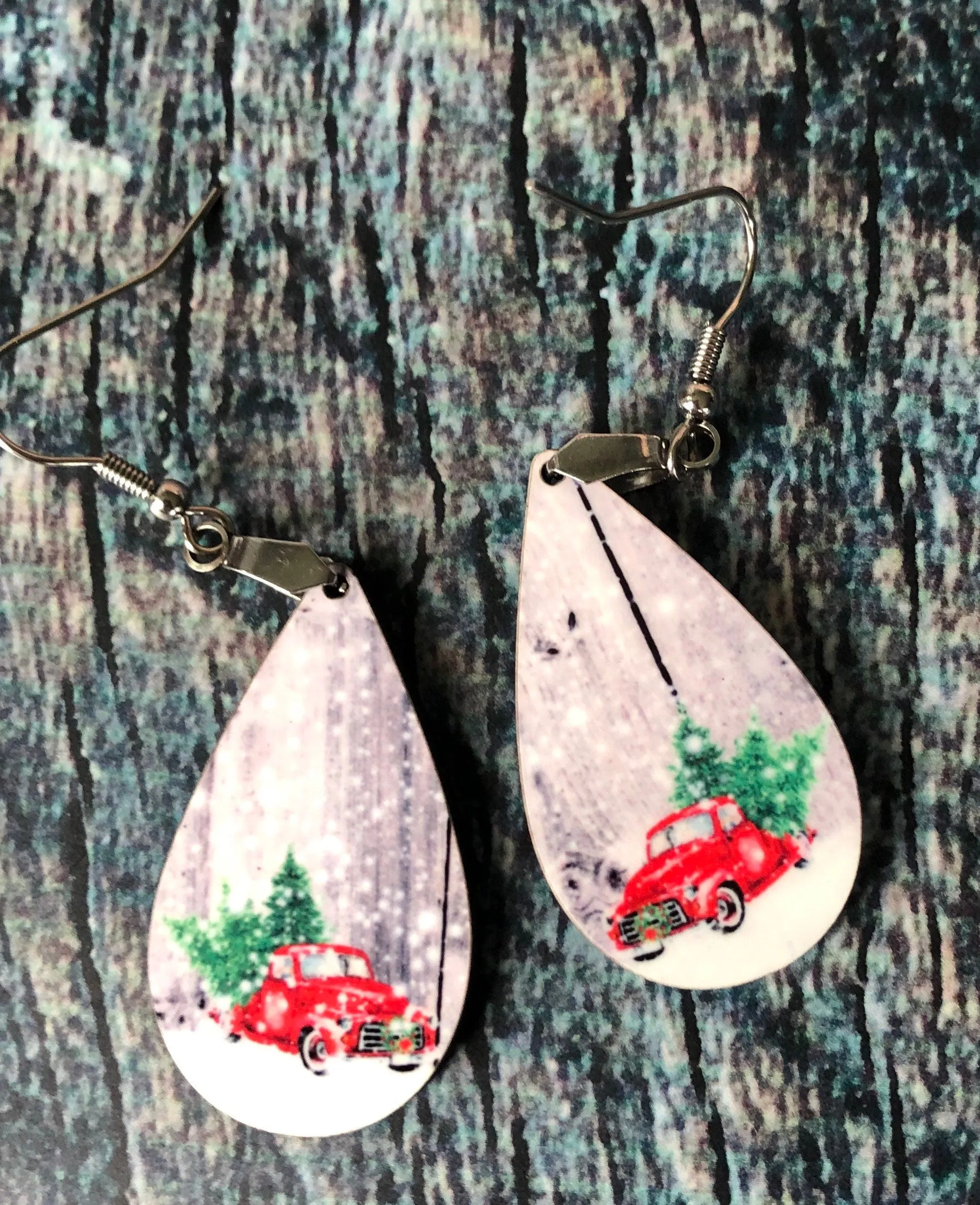 Truck Small Drop Earrings