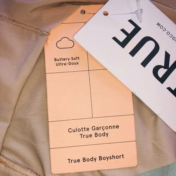 True Body bralette and panty set