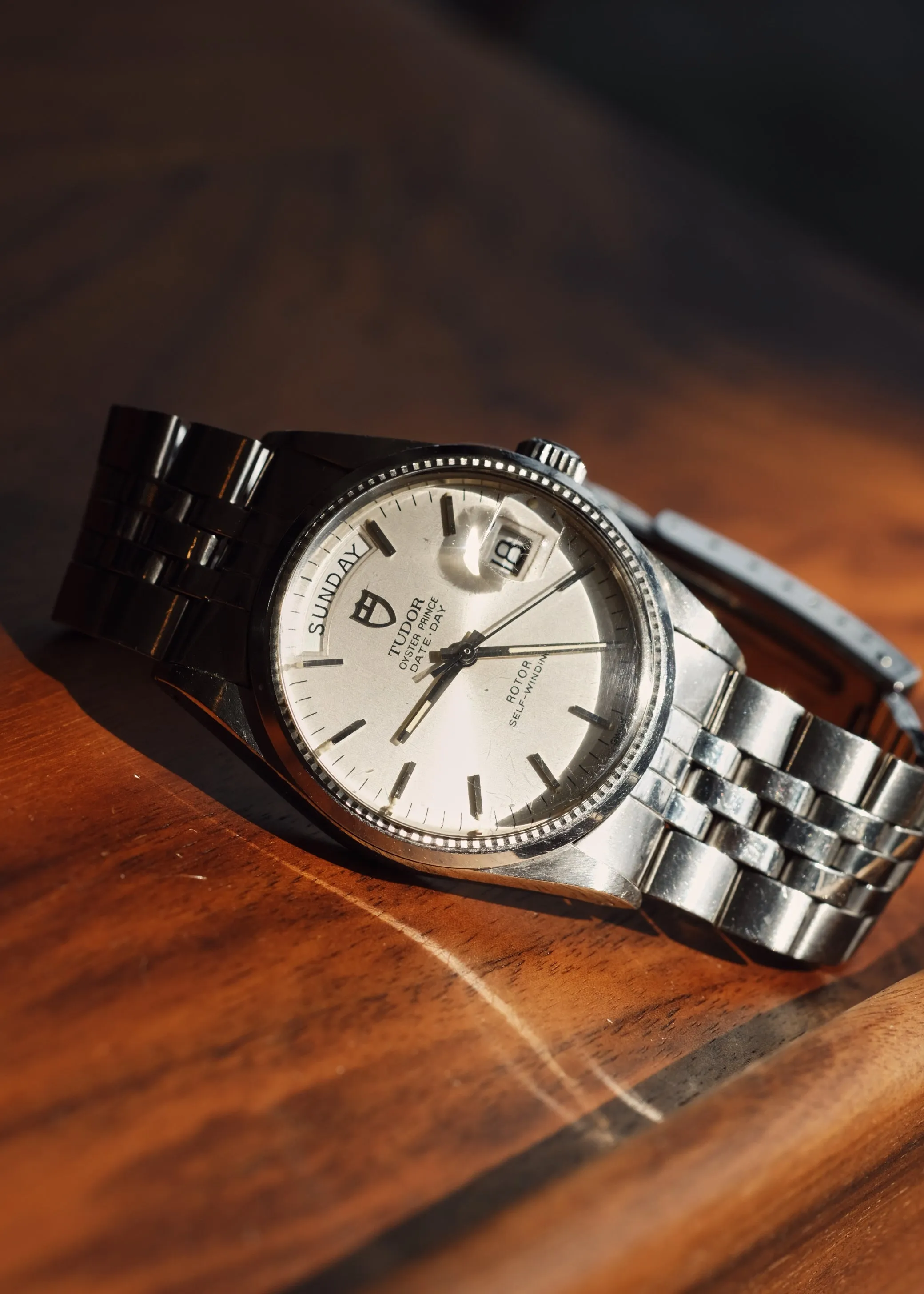 Tudor Day-Date 94710 Light Cream Patina - 1987