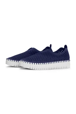 Tulip 3373 Slip on Platform In Dark Indigo