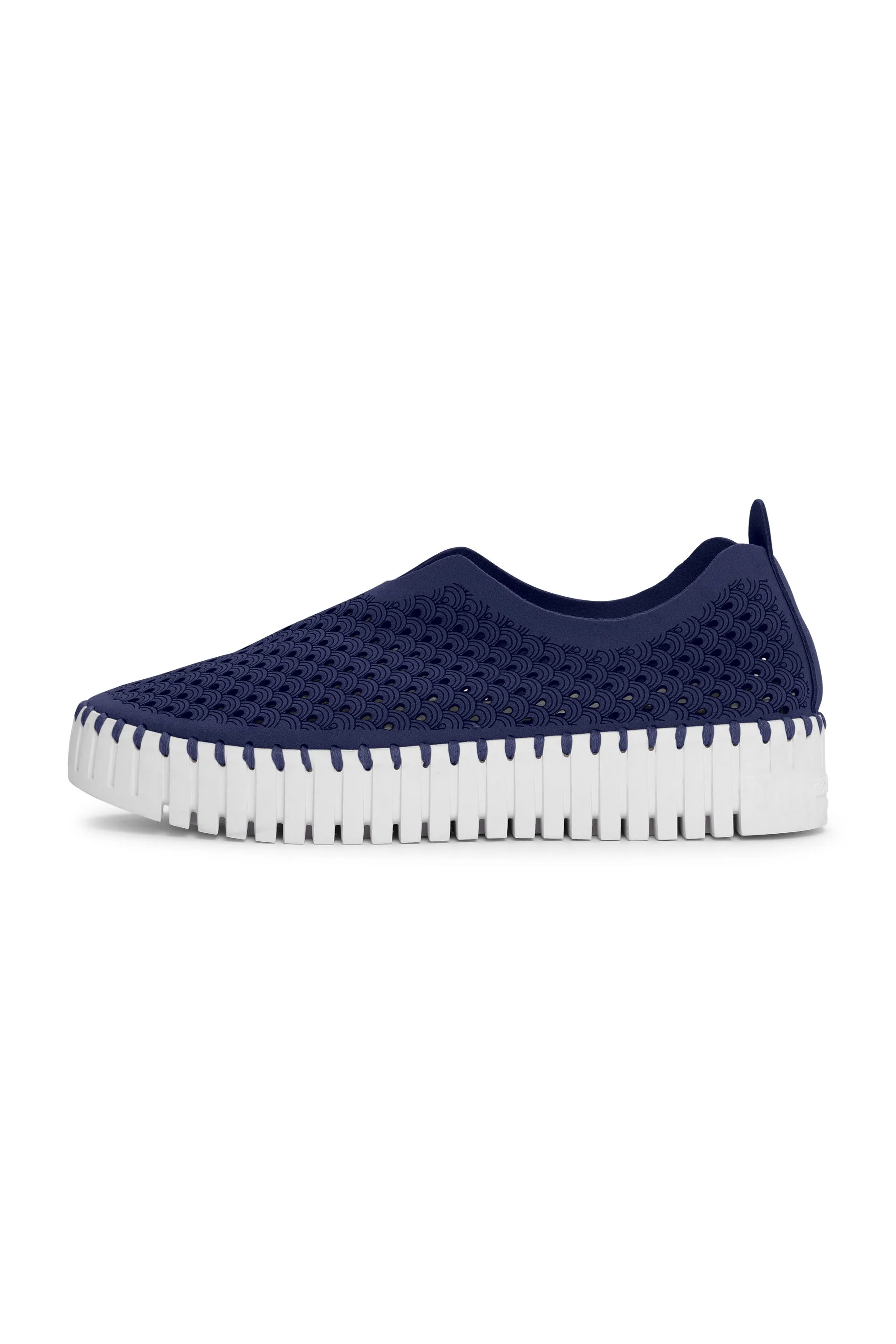 Tulip 3373 Slip on Platform In Dark Indigo