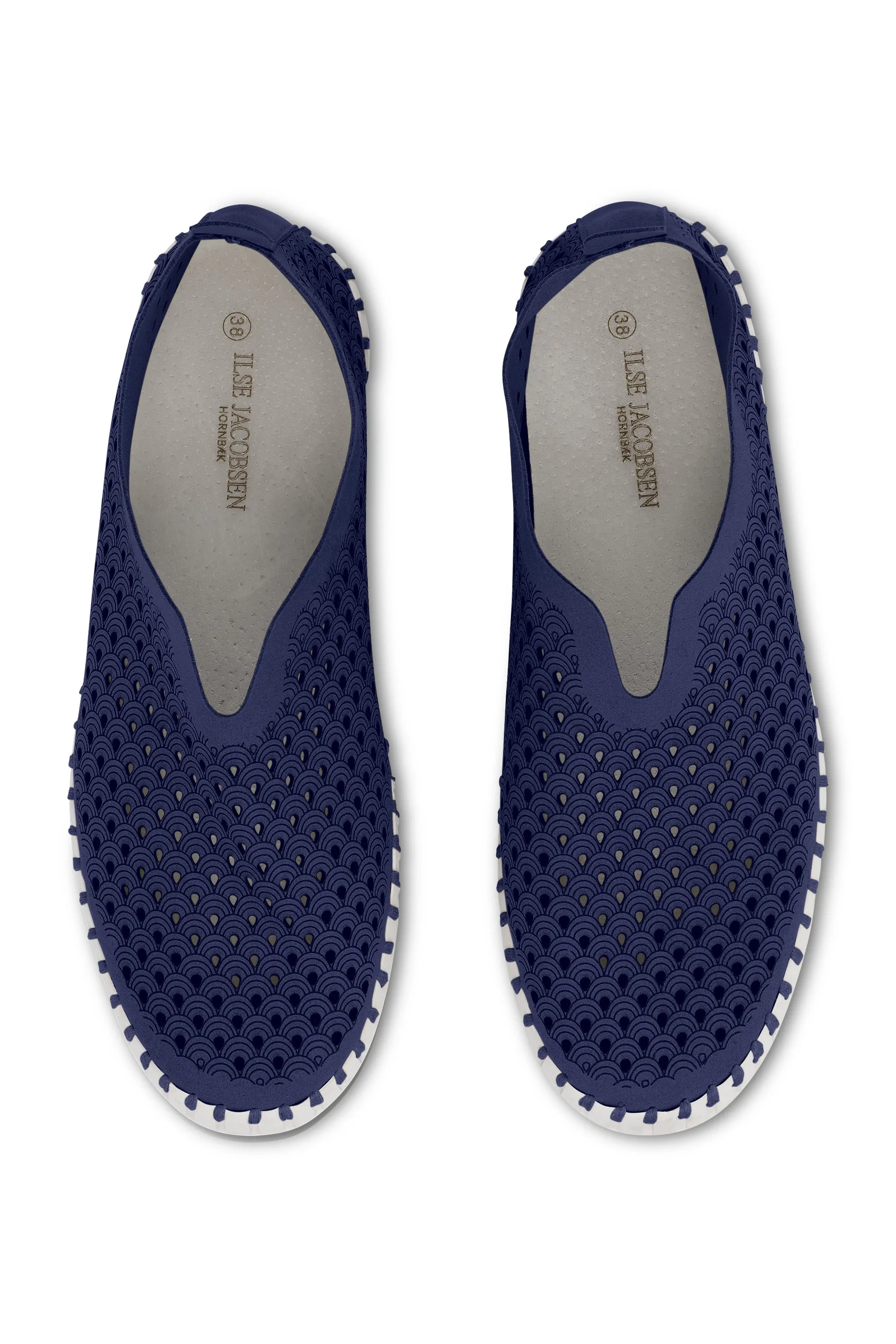 Tulip 3373 Slip on Platform In Dark Indigo
