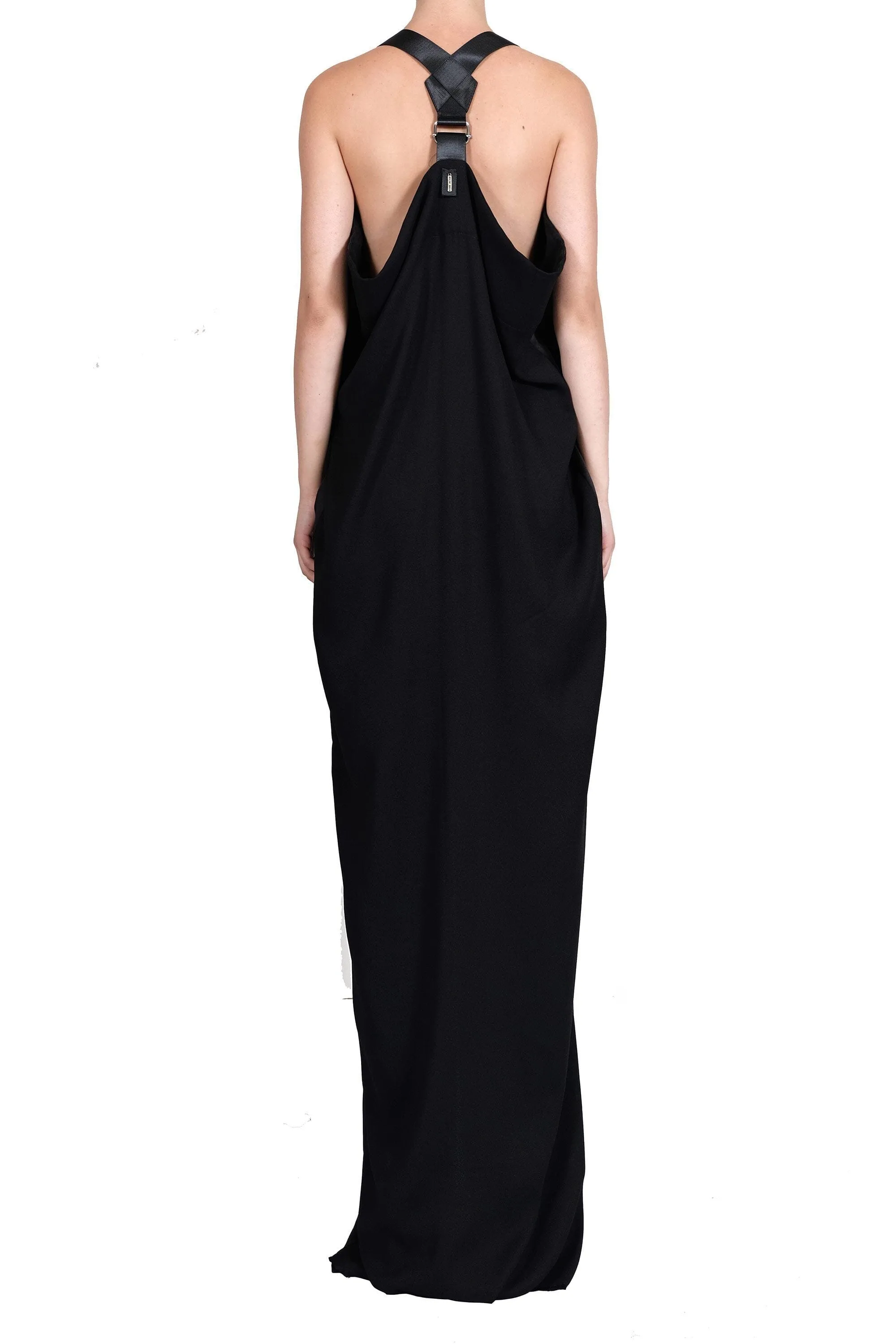 Tuxedo Maxi Dress