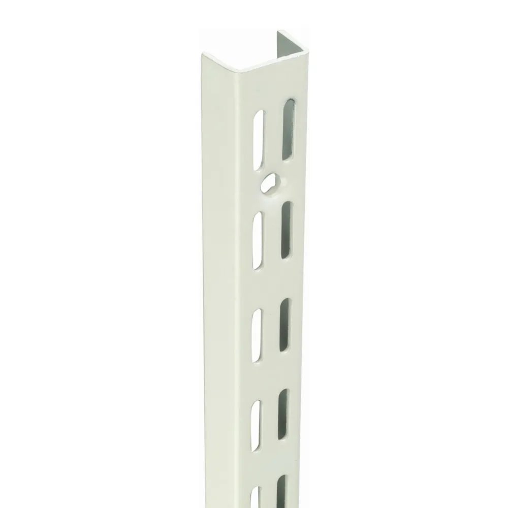 Twin Slot Shelving System 10 Pack - White
