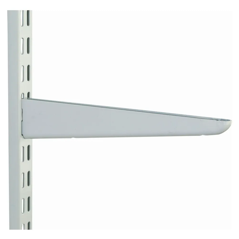 Twin Slot Shelving System 10 Pack - White