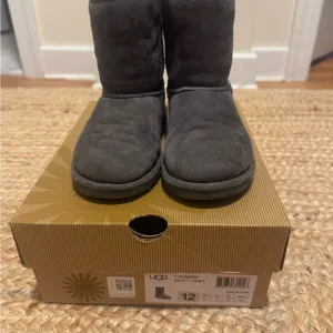 UGG Kids Classic Gray Boots 12 Good Used Condition