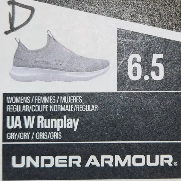 Under Armour Women's Runplay Paint Splatter Running Shoes