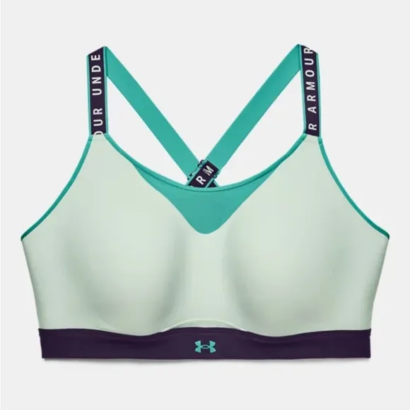 UNDER ARMOUR Women's UA Infinity High Blocked Sports Bra