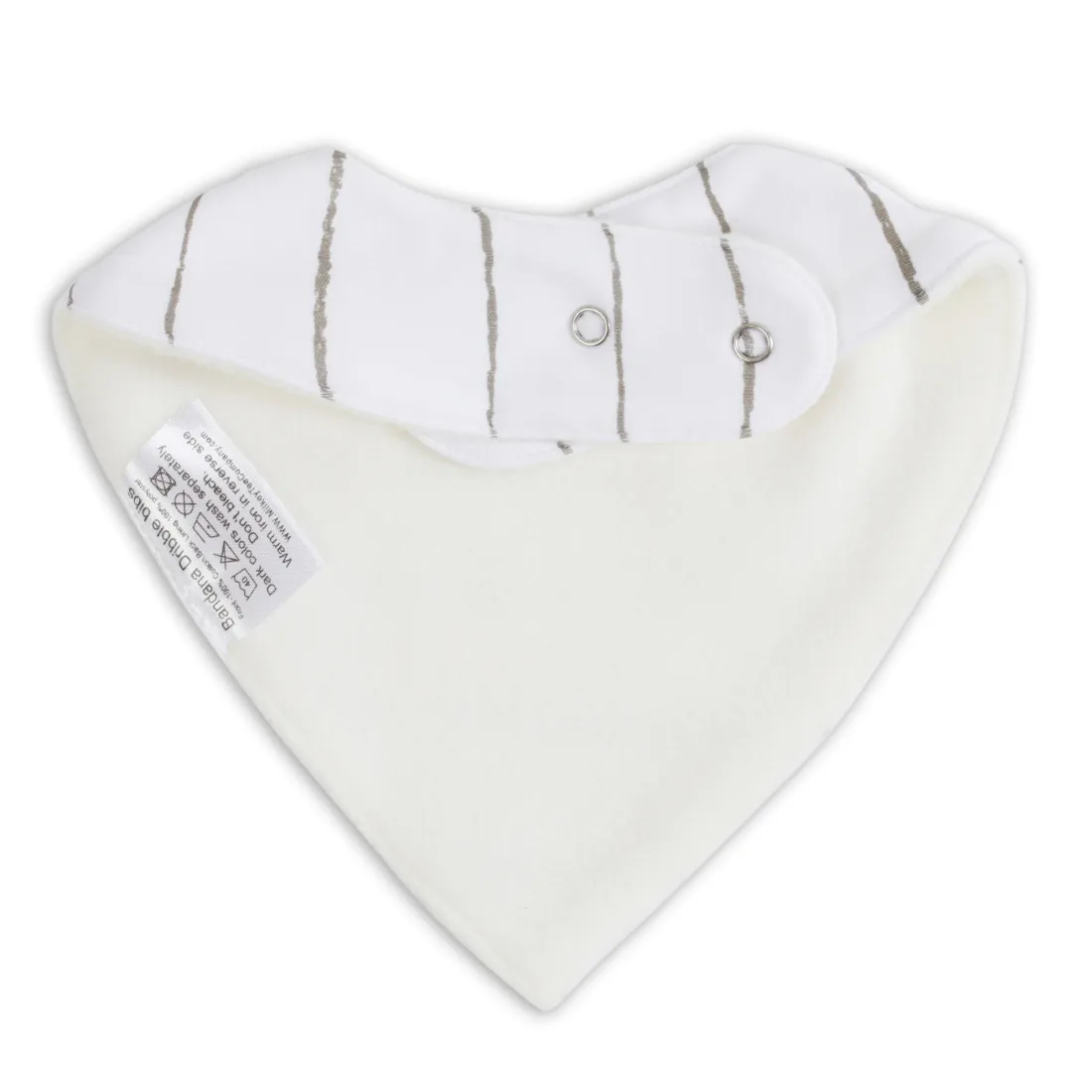 Unisex Organic Cotton Bandana Bibs (Super Absorbent), Set of 3