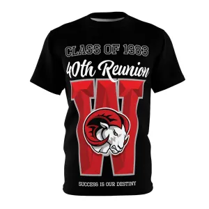 UNISEX WSSU CLASS OF 83 BLACK REUNION TEE