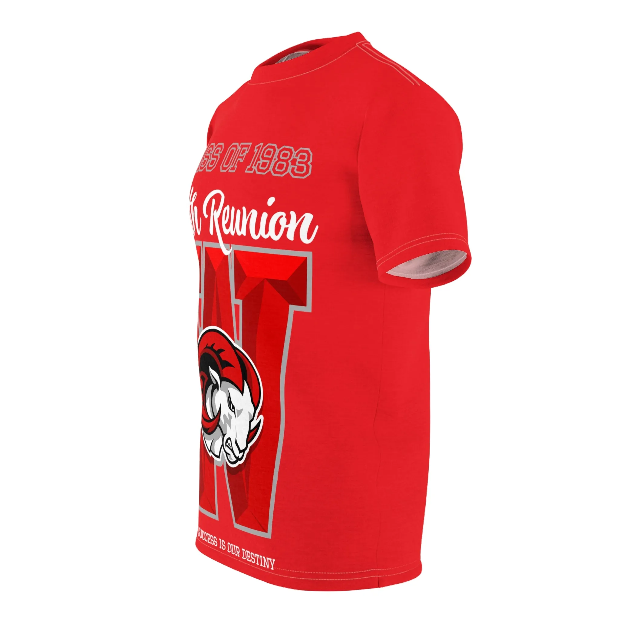 UNISEX WSSU CLASS OF 83 RED REUNION TEE