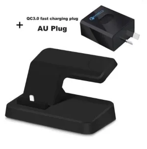 Universal 2 In 1 USB Charging Station with Cradle Support for Smartwatch