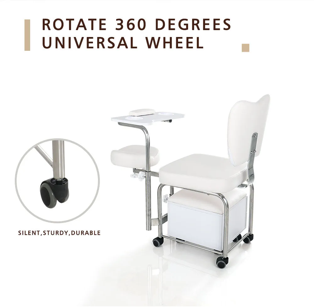 Vane 2 IN 1 Mobile Manicure Pedicure Chair
