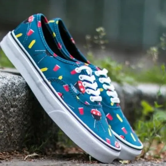 Vans Barbecue Themed Sneakers | Mens 9 Womens 10.5 no longer available, out of s