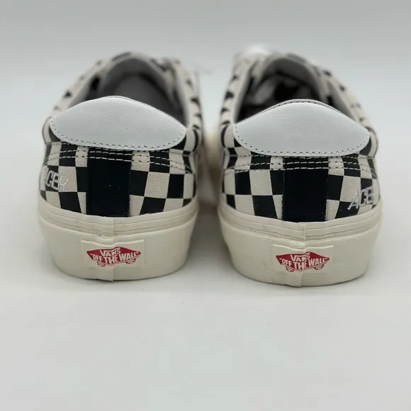 Vans Black and White Checkerboard Skate Sneakers