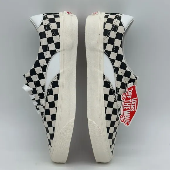 Vans Black and White Checkerboard Skate Sneakers