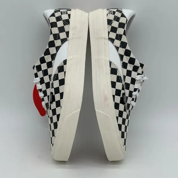 Vans Black and White Checkerboard Skate Sneakers