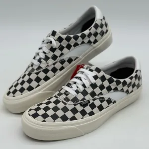 Vans Black and White Checkerboard Skate Sneakers