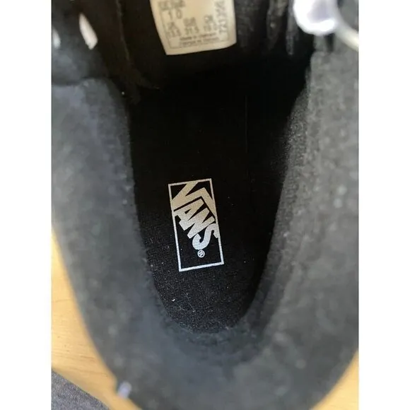 VANS BNWT &quot;SK8&quot; hi top sneakers boys NEW black white