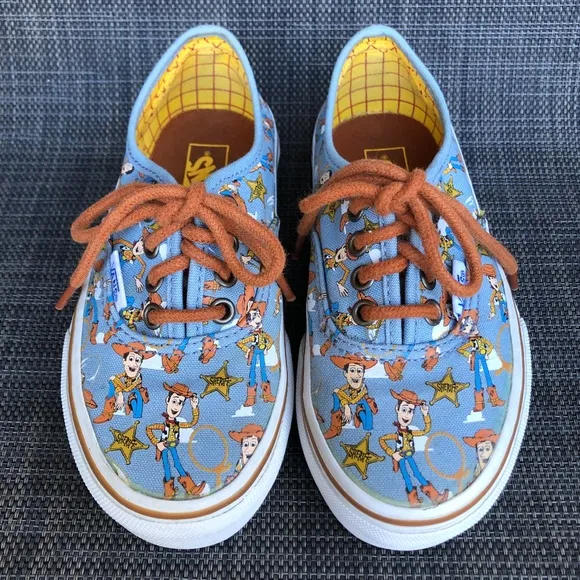 Vans Disney Toy Story Woody Sneakers shoes Unisex toddler size 12