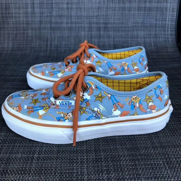 Vans Disney Toy Story Woody Sneakers shoes Unisex toddler size 12