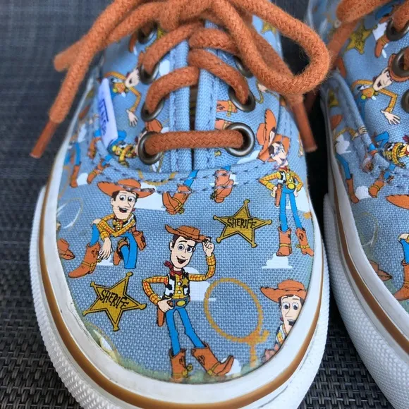 Vans Disney Toy Story Woody Sneakers shoes Unisex toddler size 12