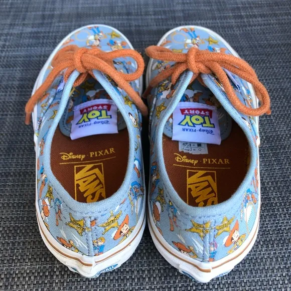 Vans Disney Toy Story Woody Sneakers shoes Unisex toddler size 12