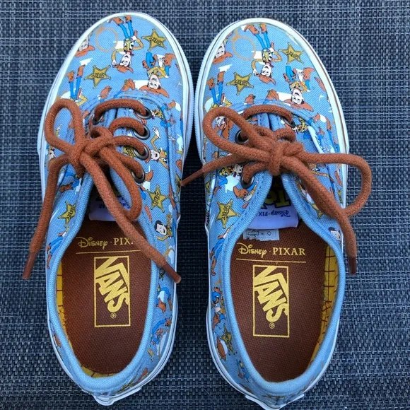 Vans Disney Toy Story Woody Sneakers shoes Unisex toddler size 12