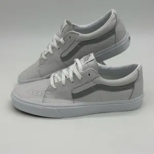 Vans Men's Gray and White Sneakers