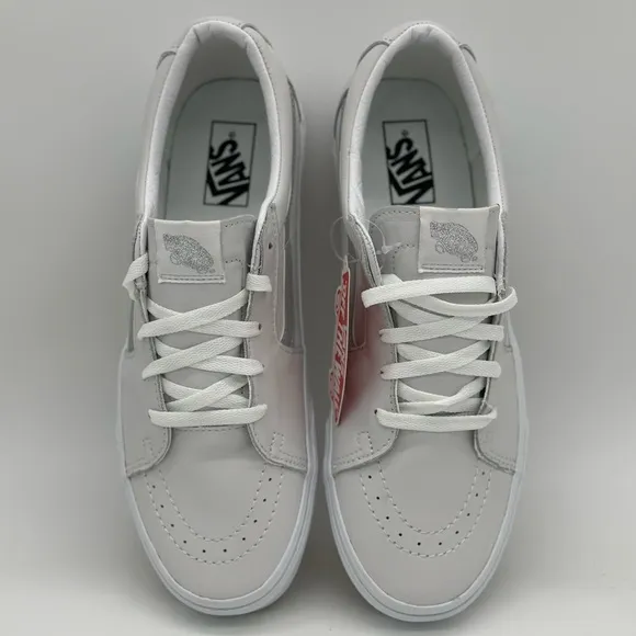 Vans Men's Gray and White Sneakers
