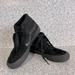 Vans Off The Wall SK8 Hi Pro Men's 5.5 Shoes Triple Black UltraCush Sneakers